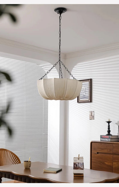 Wabi-Sabi Fabric Chandelier