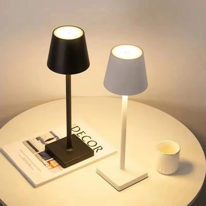 GlowSphere: Rechargeable Touch Dimmable LED Lamp
