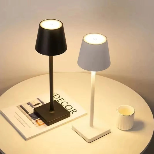 GlowSphere: Rechargeable Touch Dimmable LED Lamp