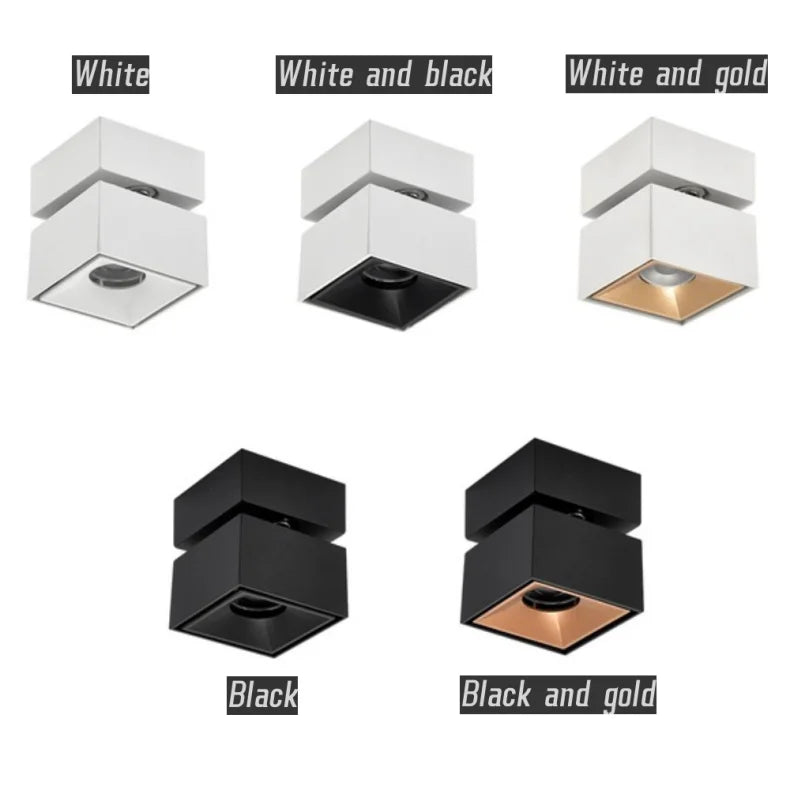 Dimmable 360° COB LED Downlight Spotlights