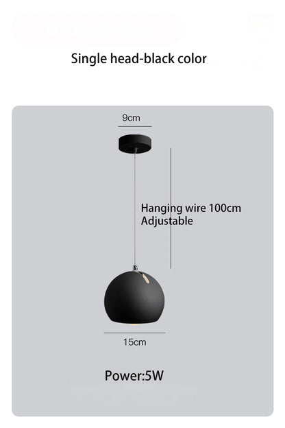 Nordic Round Ball Chandelier