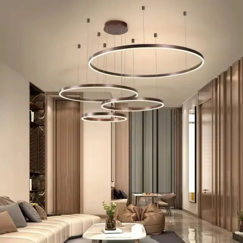 LED Ring Chandelier