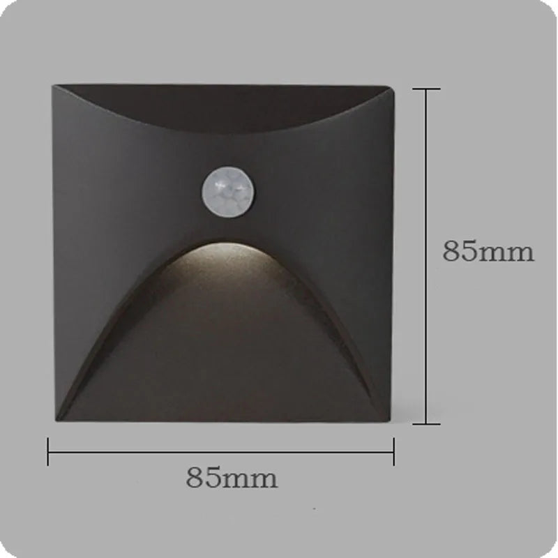 GlowGuard 3W LED Recessed Wall Light