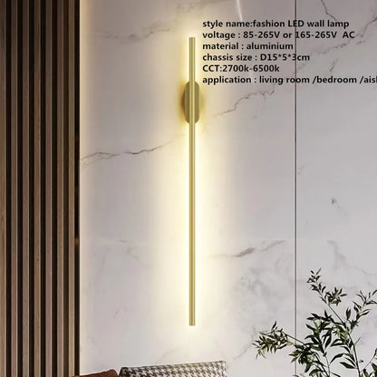 Linear Tube LED Wall Lamp