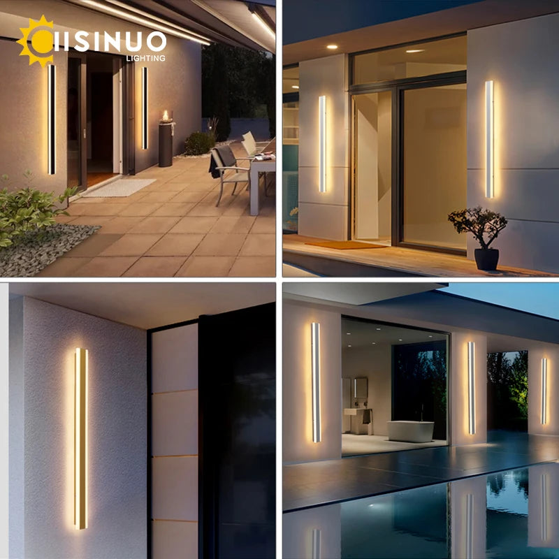 Remote LED Wall Sconce - Outdoor Elegance