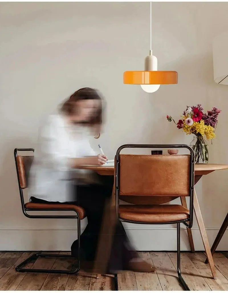 Nordic Retro Glass Pendant