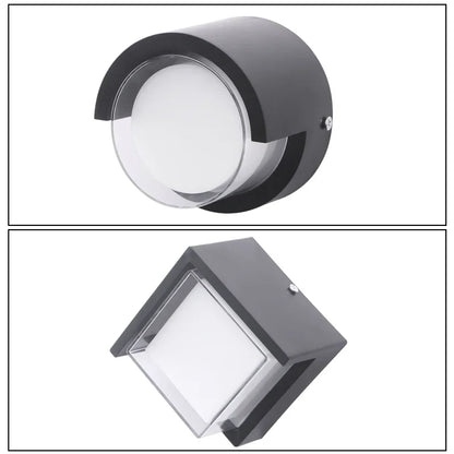 Waterproof Modern LED Wall Lamp for Outdoor Spaces