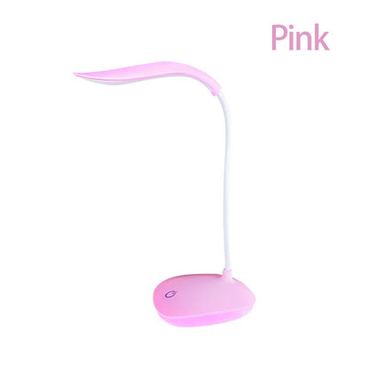Smart Touch LED Desk Lamp - Portable & USB Rechargeable