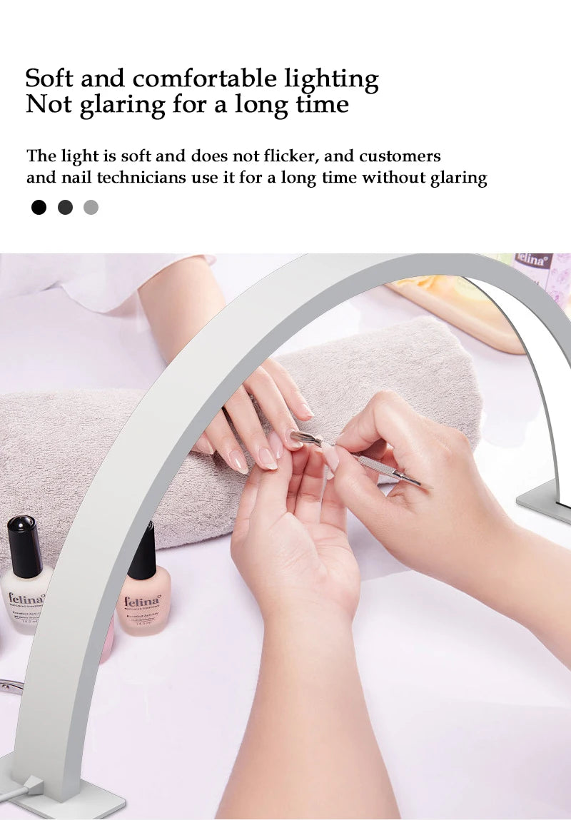 U-Shaped Beauty Lamp