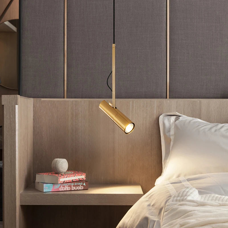 Nordic Glow: Minimalist LED Spotlights Chandelier