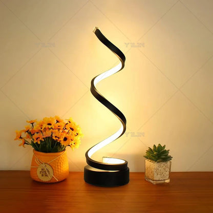 SpiralLED Desk Lamp