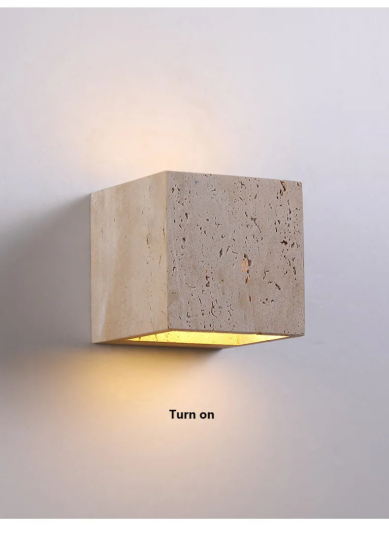 SquareStone Waterproof Outdoor Wall Sconce Light