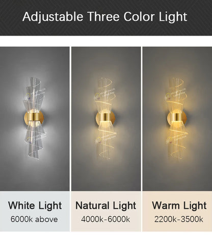 Nordic Glow Wall Sconce - Elegant LED Lighting