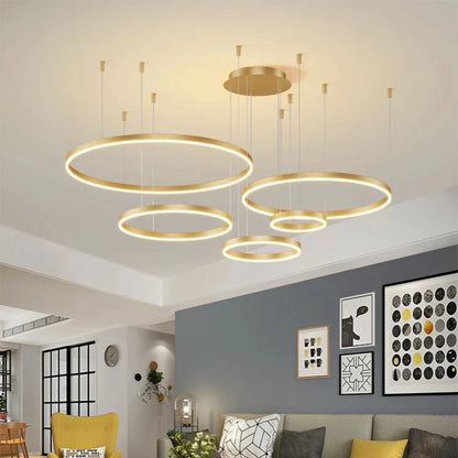 LED Ring Chandelier
