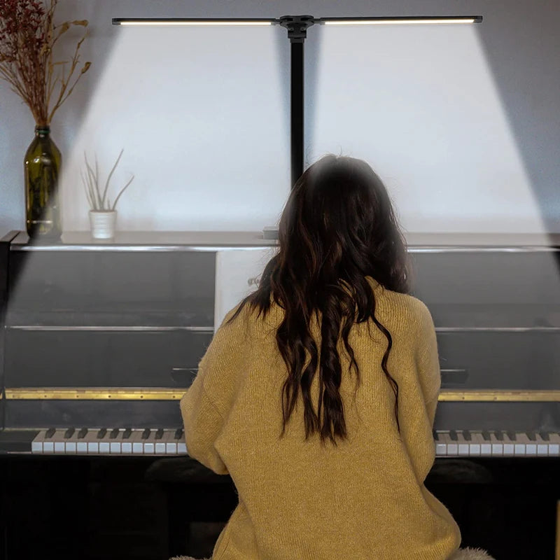 Dual Glow LED Desk Lamp - 5 Modes & Dimming