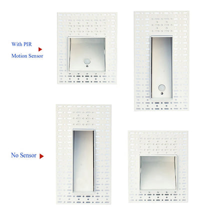 Frameless LED Stair Lamps with Motion Sensor