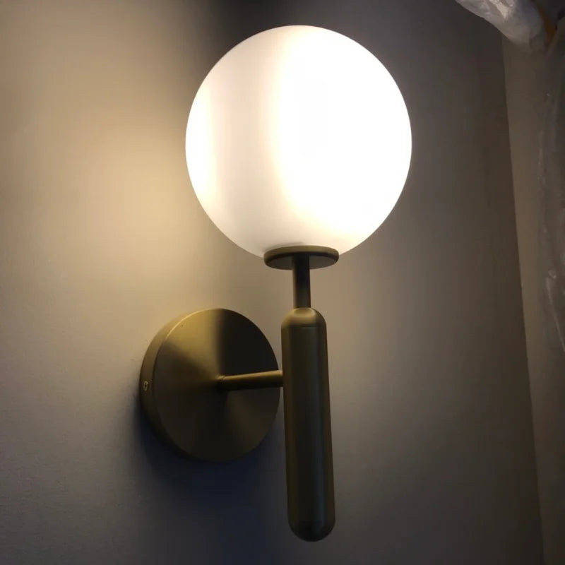 Nordic Glow Plug-In Wall Sconce Light