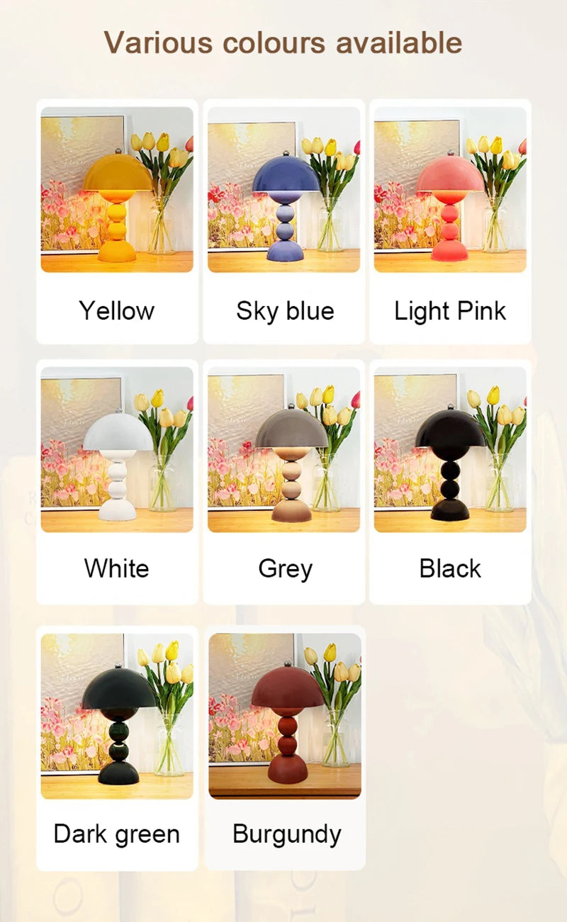 Nordic Glow Dimmable LED Table Lamp - Home Decor