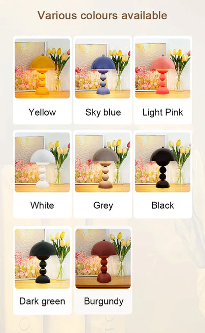 Nordic Glow Dimmable LED Table Lamp - Home Decor