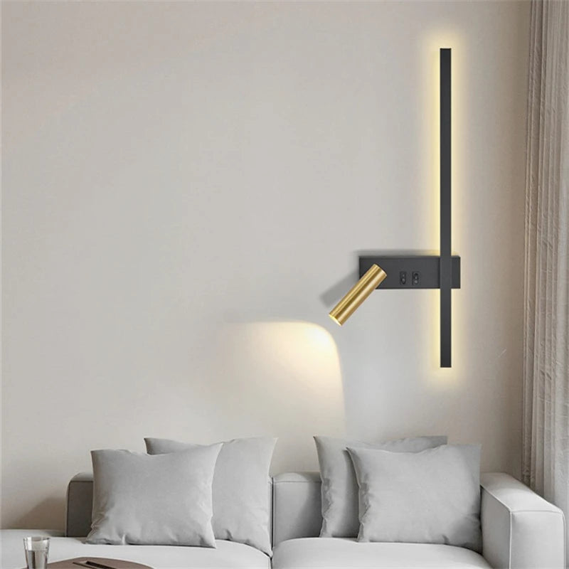 Nordic Bedside Wall Lamp