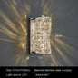 Elegant Crystal LED Wall Sconce for Luxe Interiors