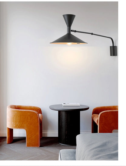 Nordic Glow: Adjustable LED Wall Lamp