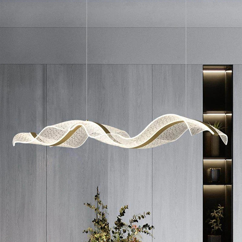 ChicGlow Pendant: Modern LED Chandelier