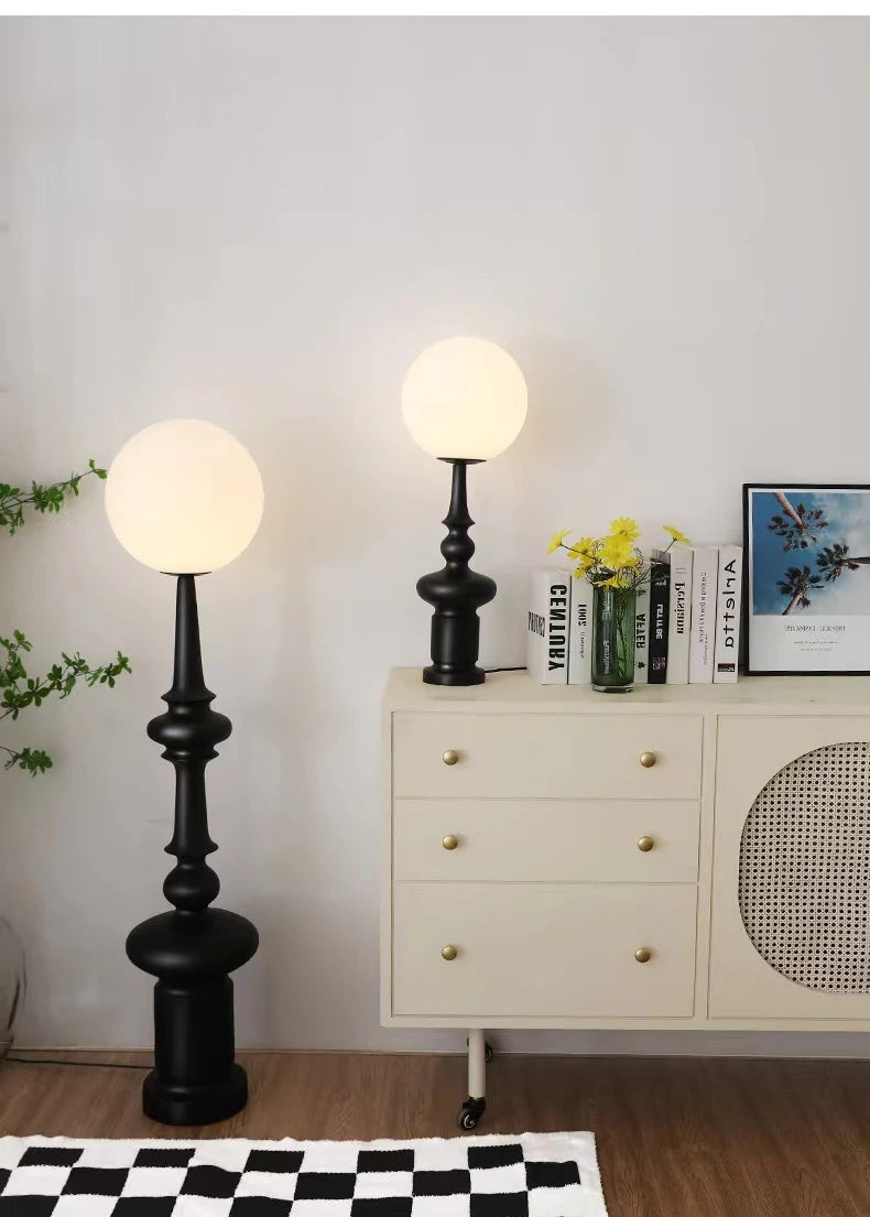 Mid Century Floor Lamp Minimalist Column Floor Lamp