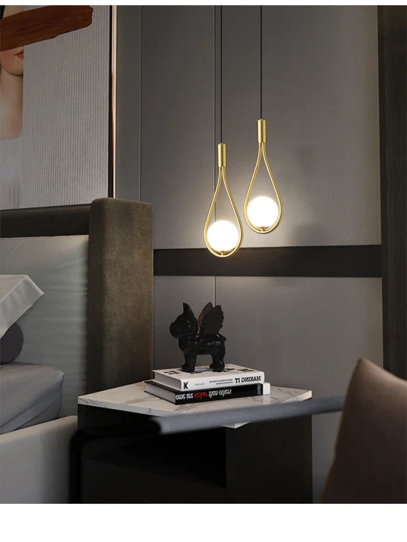Black Pendant Lighting for Bedroom Bedside Shop