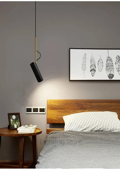 Nordic Glow: Minimalist LED Spotlights Chandelier