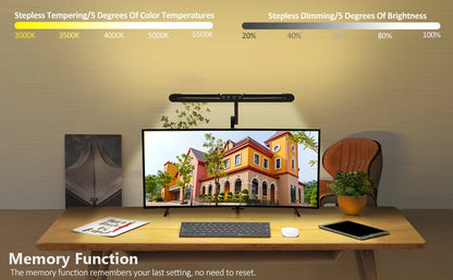 BrightClamp Architect LED Desk Lamp