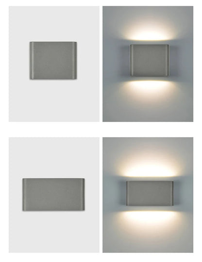 SmartPIR LED Waterproof Wall Lamp - Modern Design