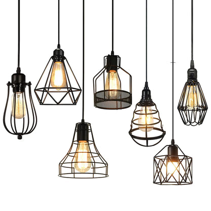 XINYANSEE Rustic Industrial Pendant Lamp