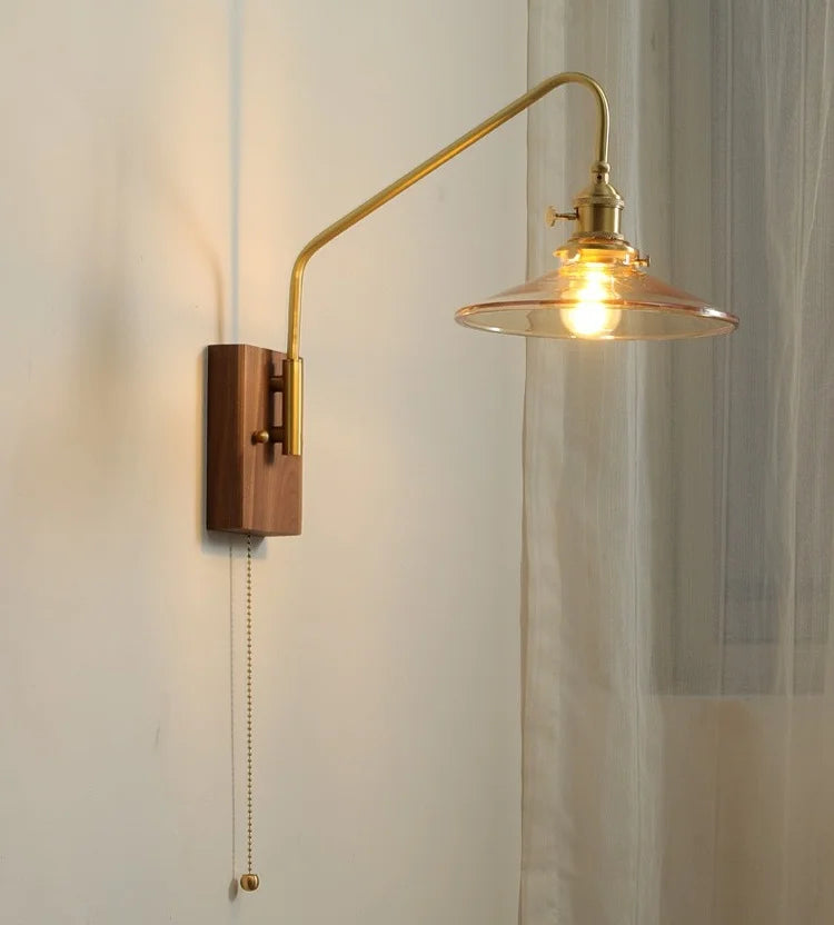 Copper Glow LED Wall Sconce - Modern Home Elegance