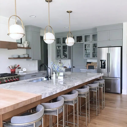 Nordic Glass Ball Ceiling Lamp