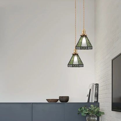 IWHD Nordic Glass LED Pendant Lights Fixtures
