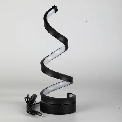 Modern Spiral Table Lamp