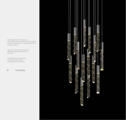 Crystal Loft LED Chandelier