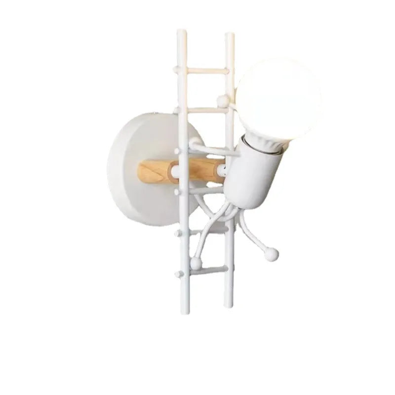 ClimbBright: Modern Wall Sconce for Creative Spaces