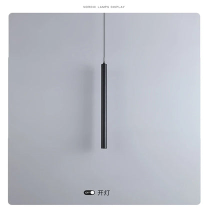 Aluminum Tube Pendant Light