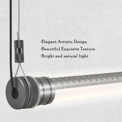 Clear Tube LED Pendant Light