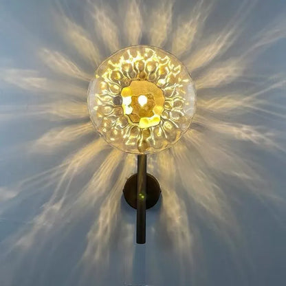 Glass Glow Sconce - Modern LED Wall Light
