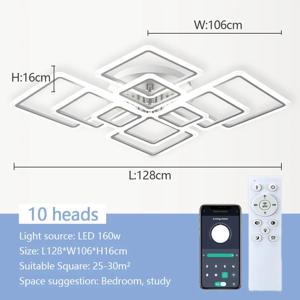 Multi-Head LED Ceiling Light