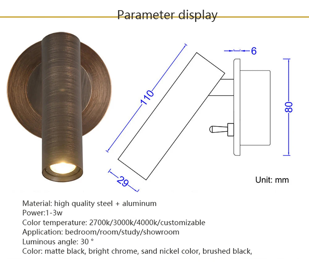 Swivel Sconce Lights