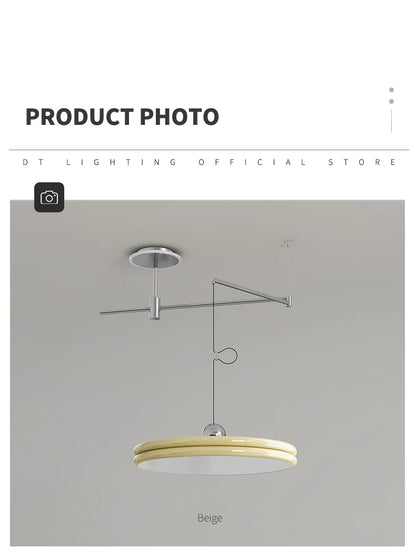 EyeCare Round Rotatable Dining Glam Light