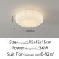 Nordic Glow Round LED Ceiling Lamp for Kids' Rooms