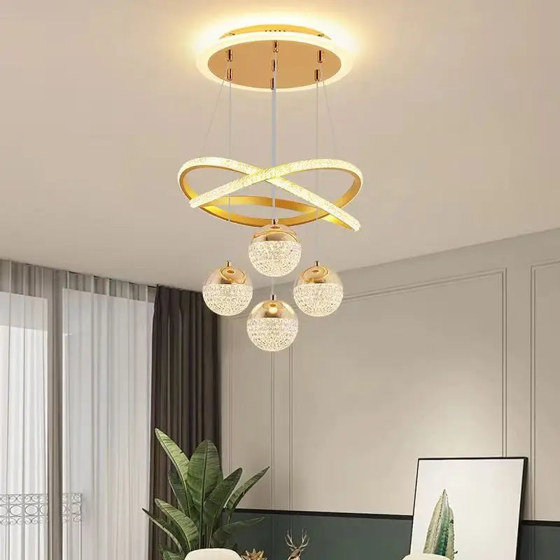 Art Deco LED Chandelier