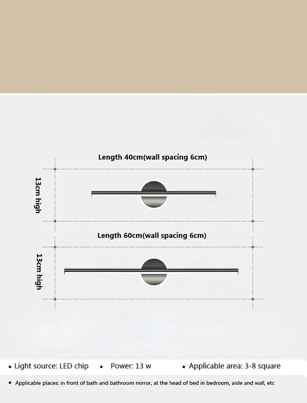 Reflectix LED Wall Lamp