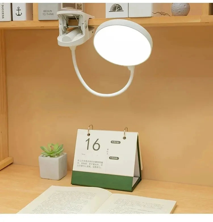 Clip-On Rechargeable Desk Lamp