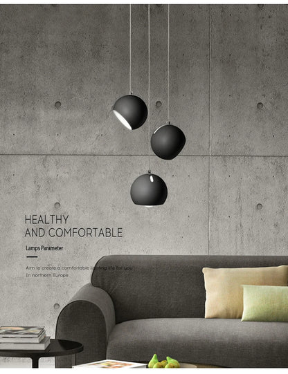 Nordic Round Ball Chandelier